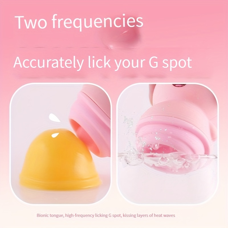 Female Tongue Licking Vibrator and Nipple Massager
